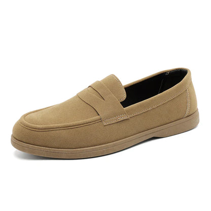 Herren Slipper mit Riemen Mattes Design Gepolsterte Innensohle
