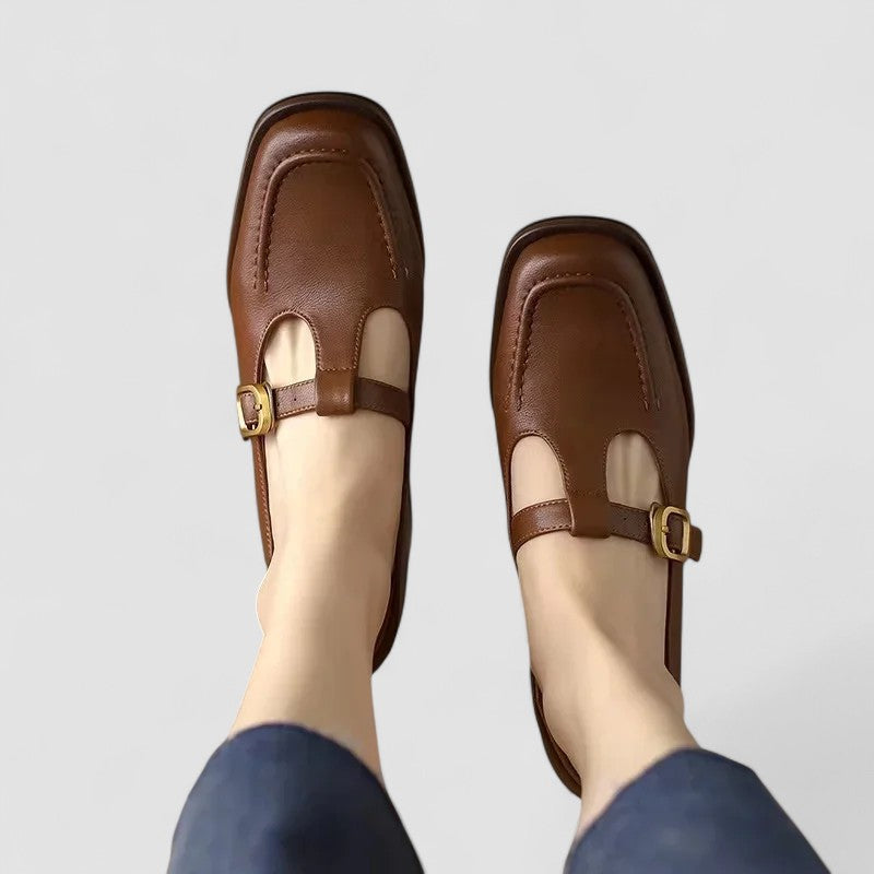 Damen Orthopädische Schuhe Mit Verstellbarem Riemen Und Gepolsterter Fußgewölbestütze