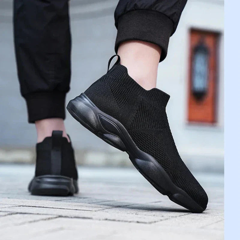 Herren Sneaker Sock-Style Passform Rutschfeste Laufsohle