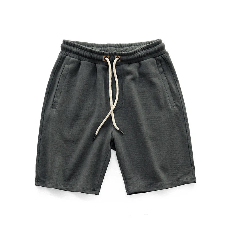 Men's shorts with drawstring, comfortable fit, side pockets