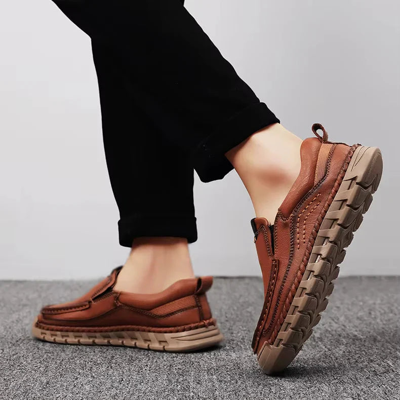 Herren Slip-On Schuhe mit gepolsterter Einlegesohle und flexibler Sohle