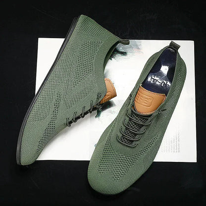 Herren Mesh Sneaker – Atmungsaktiv Leichtes Schnürdesign