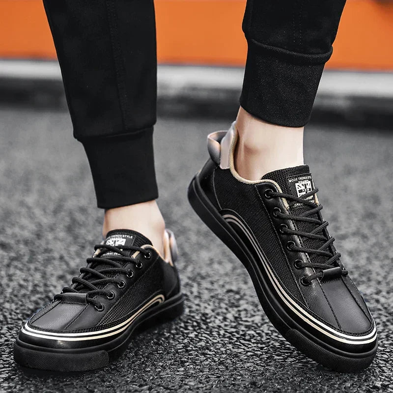 Herren Mesh Sneaker – Atmungsaktiv Schnürdesign
