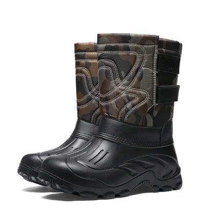 Herren Schneestiefel Hoher Schaft Warm