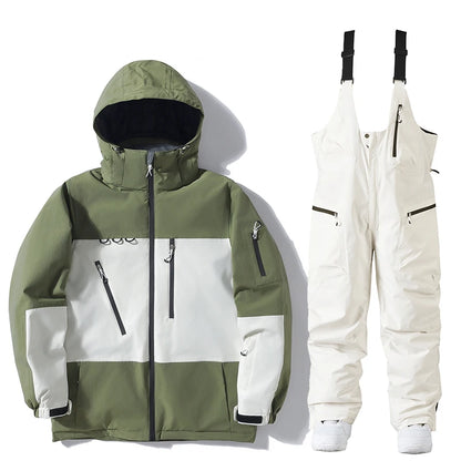Winter Ski Suit Set for Men and Women - Ski Jackets and Pants