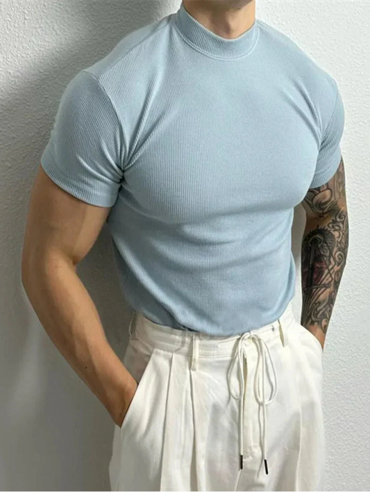 Sportliches Herren T-Shirt Kurzarm Schweißableitend Leicht