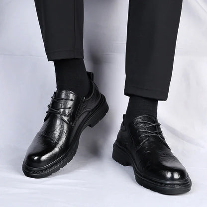 Men's Shoes Formal Shiny Upper Profile Sole