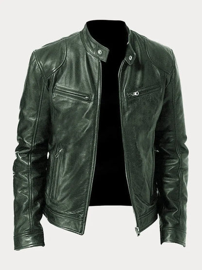 Herrenjacke Mit Innenfutter Und Taschen Für Den Alltag