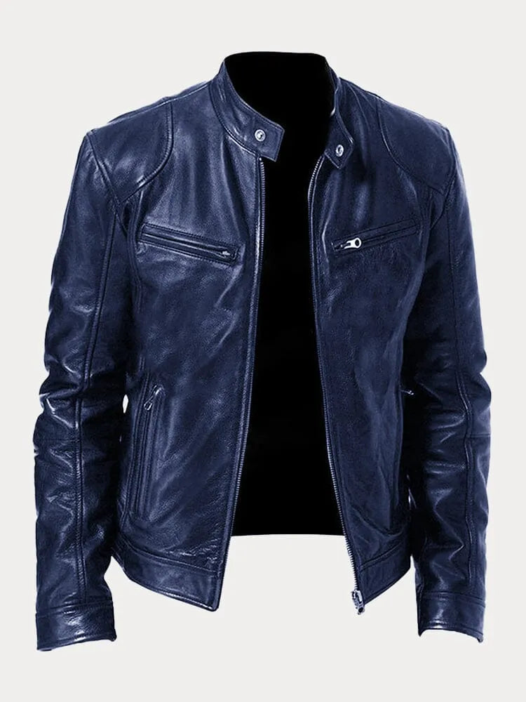 Herrenjacke Mit Innenfutter Und Taschen Für Den Alltag