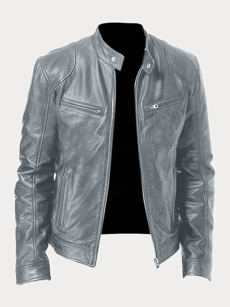 Bequeme Herrenjacke mit Innenfutter und Taschen