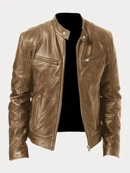 Herrenjacke Mit Innenfutter Und Taschen Für Den Alltag