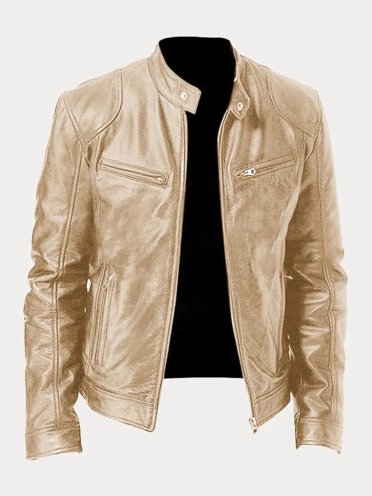 Herrenjacke Mit Innenfutter Und Taschen Für Den Alltag