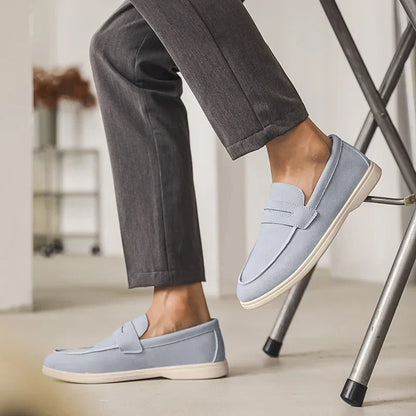 Herren Loafer mit handgearbeiteten Nähten und gepolsterter Innensohle