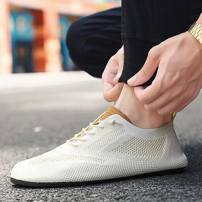 Herren Mesh Sneaker – Atmungsaktiv Leichtes Schnürdesign