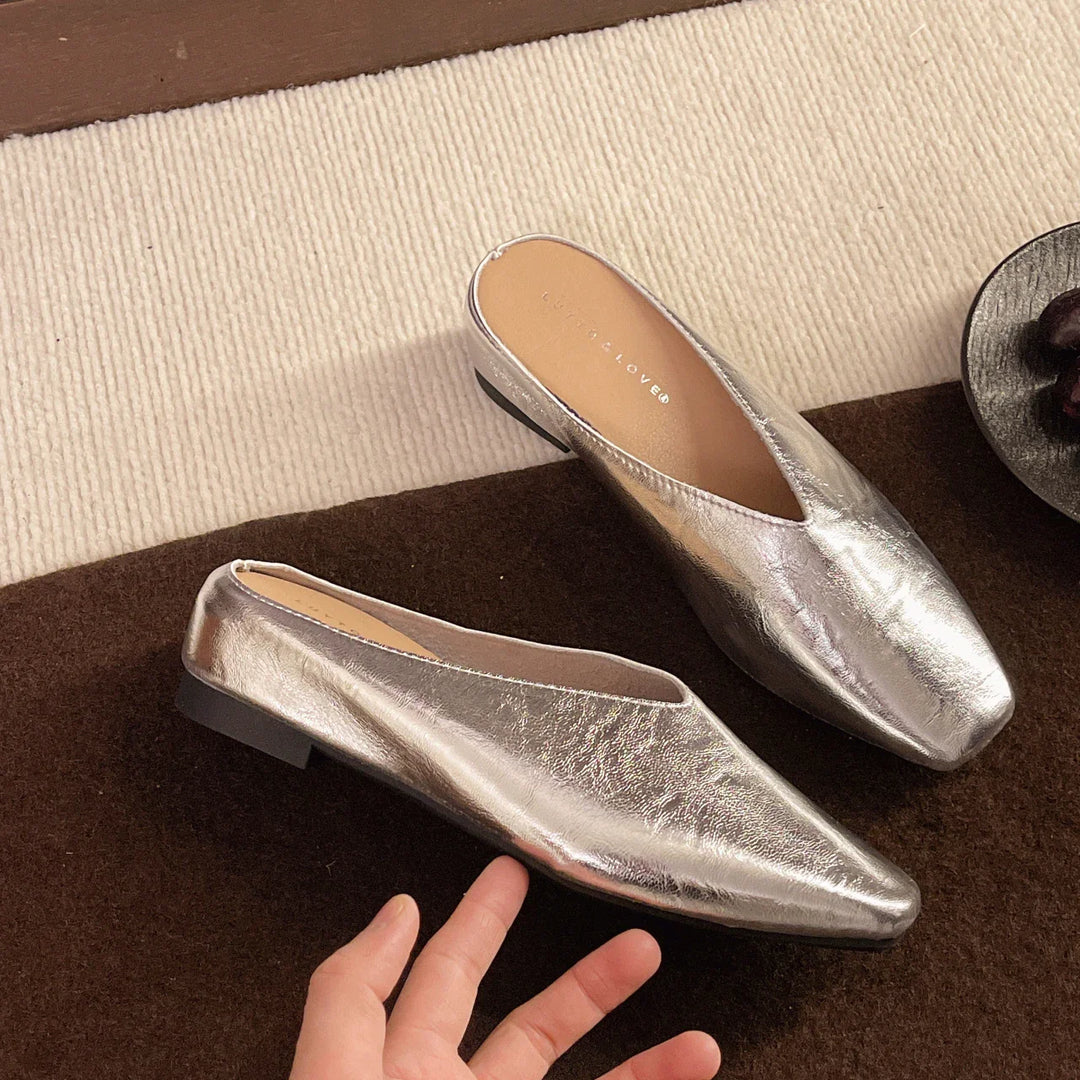 Women's Slippers with Low Cut and Supportive Sole