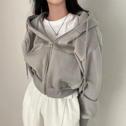 Damen-Sweatjacke als bequemer Freizeitlook