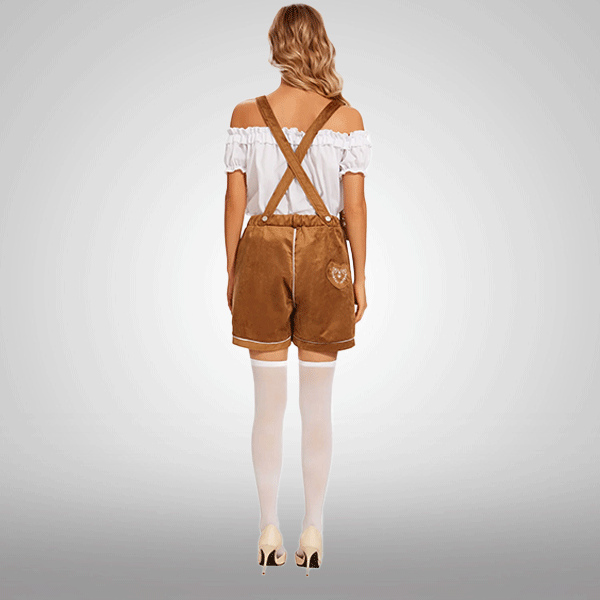 Latzhose für Frauen als festliche Kleidung zum Oktoberfest