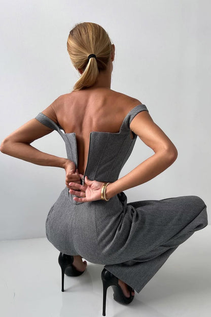 Herren Dreiteiliges Anzug-Set mit Zweireihigem Blazer, Passender Hose und Oberteil