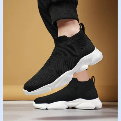 Herren Sneaker Sock-Style Passform Rutschfeste Laufsohle