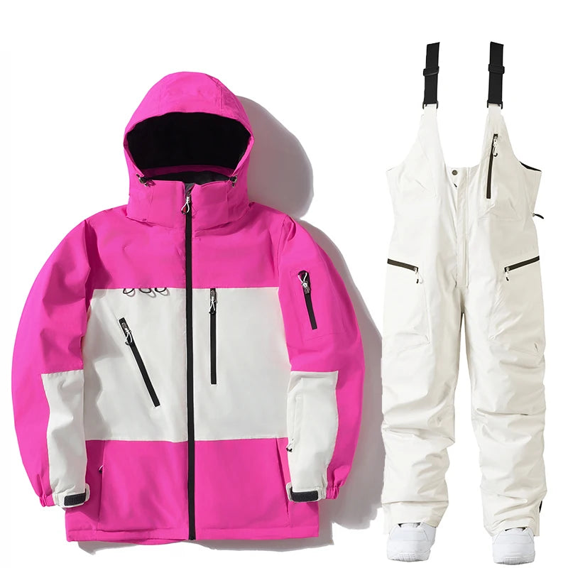 Winter Ski Suit Set for Men and Women - Ski Jackets and Pants