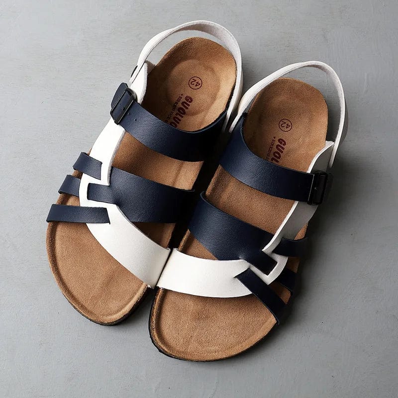 Damen-Sommersandalen Mit Verstellbarem Schnallenriemen, Offener Zehenpartie Und Gepolsterter Sohle