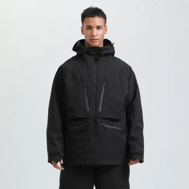 Herren & Damen Winter Snowboard Jacke, Atmungsaktive & Wasserabweisende Ski Jacke