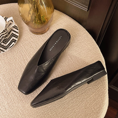 Women's Slippers with Low Cut and Supportive Sole