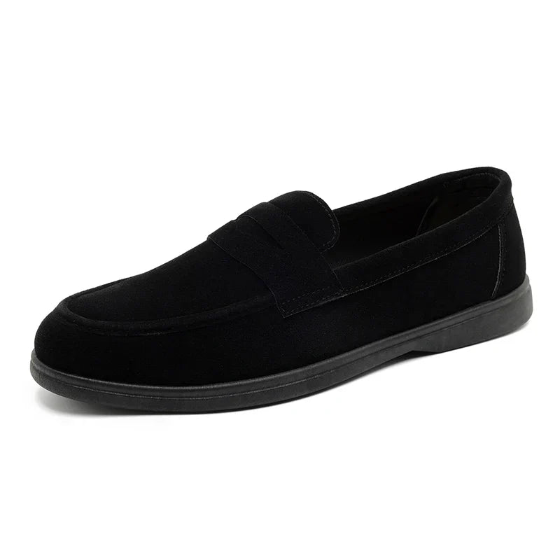 Herren Slipper mit Riemen Mattes Design Gepolsterte Innensohle