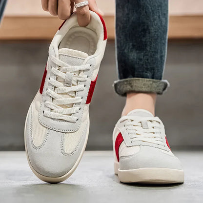 Herren Sneaker Aus Canvas Mit Seitenstreifen Und EVA-Sohle