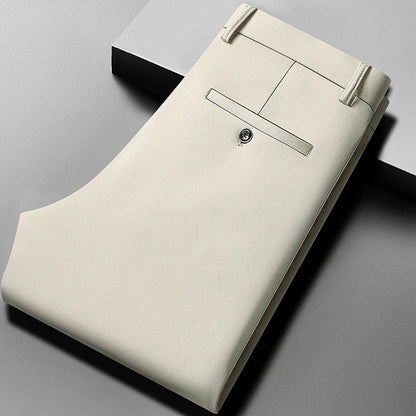 Herren-Stretchhose mit elastischem Bund und taillierter Passform