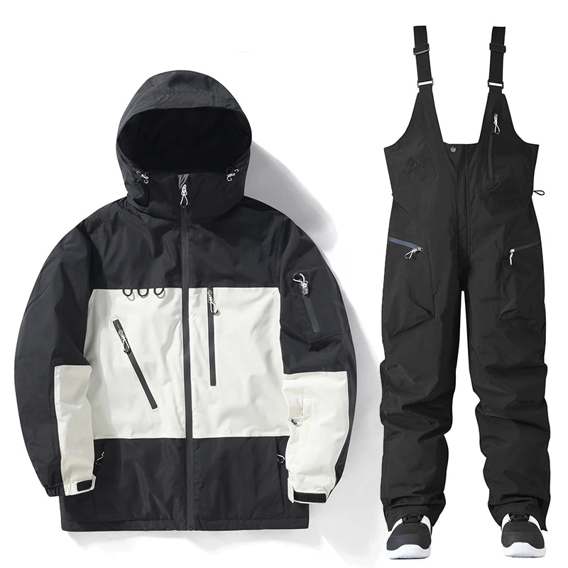 Winter Ski Suit Set for Men and Women - Ski Jackets and Pants