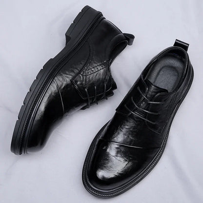 Men's Shoes Formal Shiny Upper Profile Sole