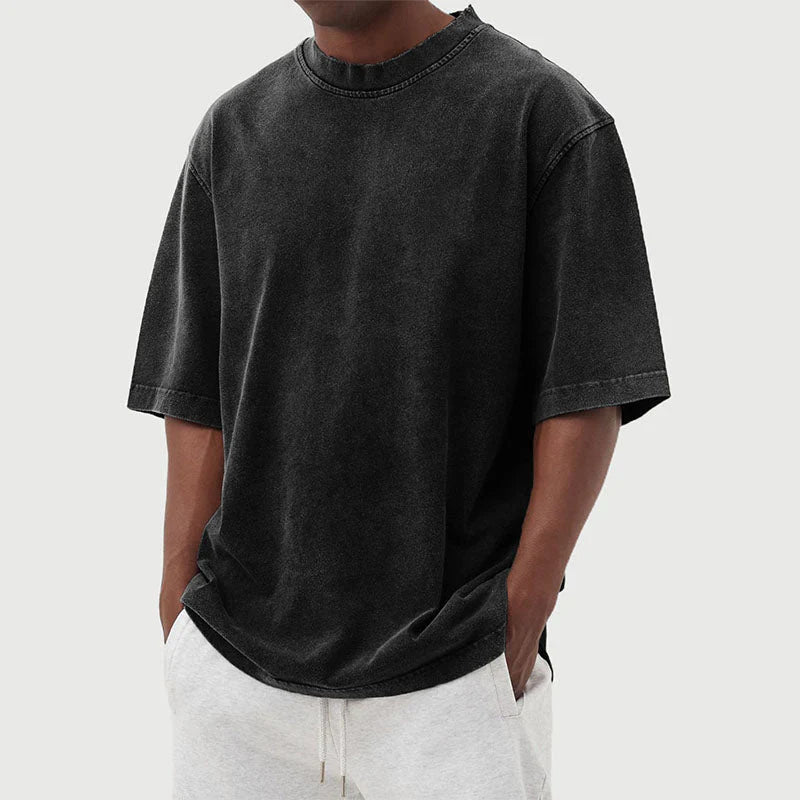 Baumwoll-T-Shirt als vielseitiges Kleidungsstück für Herren