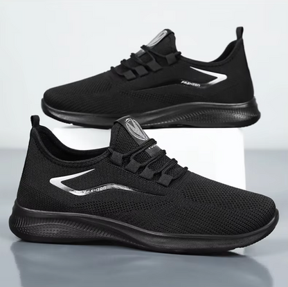 Herren Slip-On Walkingschuhe – Atmungsaktiv Leichte Weite Passform