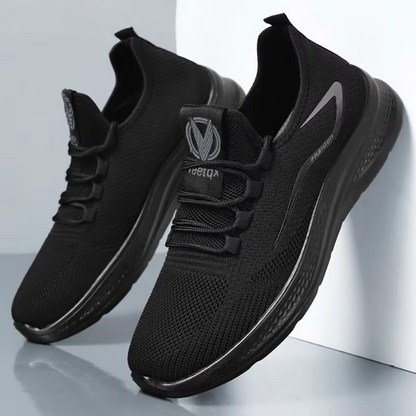 Herren Slip-On Walkingschuhe – Atmungsaktiv Leichte Weite Passform