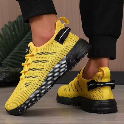Herren Sneaker Atmungsaktiv Leichtgewicht Mit Gepolsterter Rutschfester Sohle