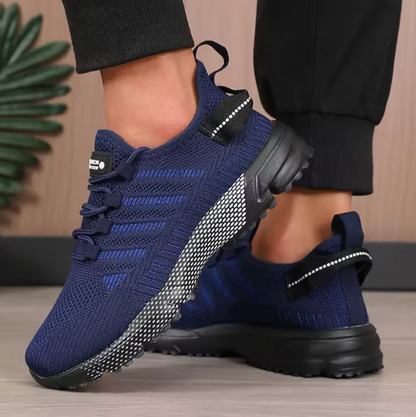 Herren Sneaker Atmungsaktiv Leichtgewicht Mit Gepolsterter Rutschfester Sohle