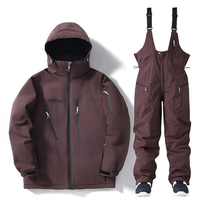 Winter Ski Suit Set for Men and Women - Ski Jackets and Pants