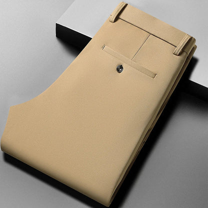 Herren-Stretchhose mit elastischem Bund und taillierter Passform