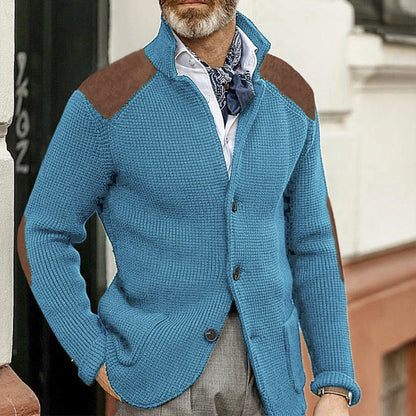 Herren Strickjacke Aus Weichem Strick