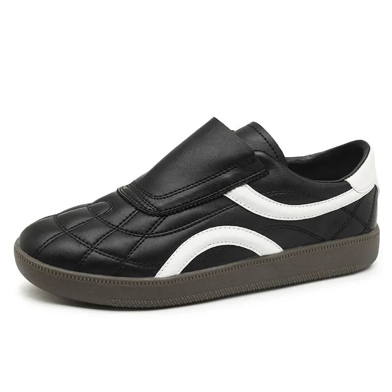 Herren-Sneaker Aus Leder Mit Schnürung, Freizeitschuhe Für Den Alltag