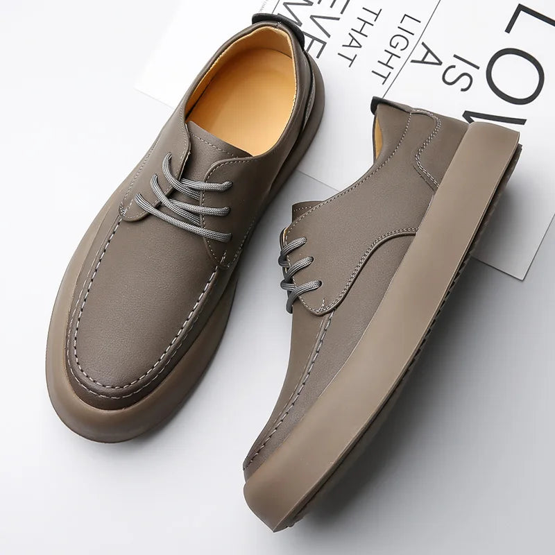 Herren-Loafer, Leichte, Flexible Sohle, Gepolstertes Innenfutter, Kunstleder