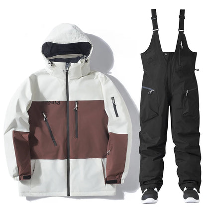 Winter Ski Suit Set for Men and Women - Ski Jackets and Pants