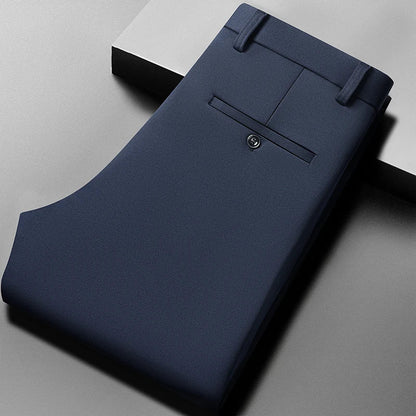 Herren-Stretchhose mit elastischem Bund und taillierter Passform