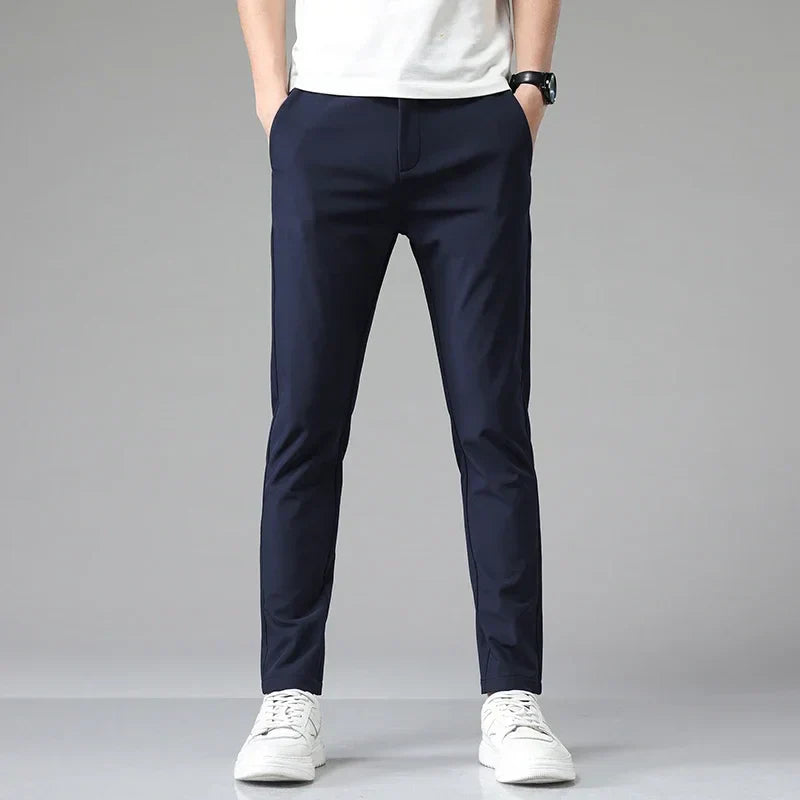 Herren Stretch Hose – Maßgeschneiderter Stil Entspannte Passform