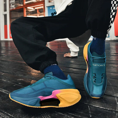 Herren Sneaker Schaumstoffdämpfung Struktur Obermaterial Gummisohle