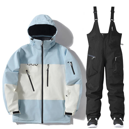Winter Ski Suit Set for Men and Women - Ski Jackets and Pants