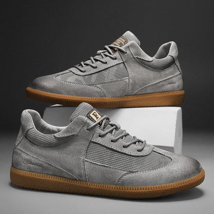 Herren-Sneaker mit rutschfester Sohle und detaillierter Naht