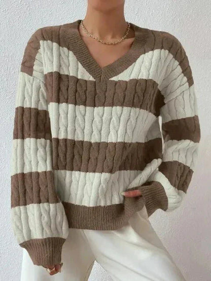 Damen Pullover Mit Lockerer Passform Und Weicher Struktur