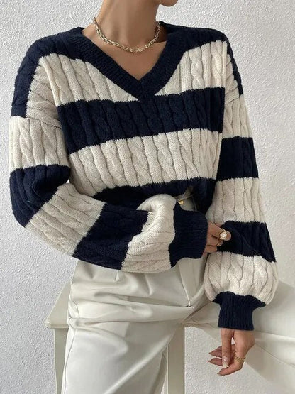 Damen Pullover Mit Lockerer Passform Und Weicher Struktur